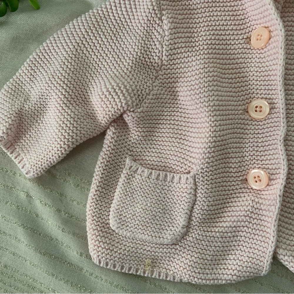 Gap Knit Bear Ears Baby Jacket